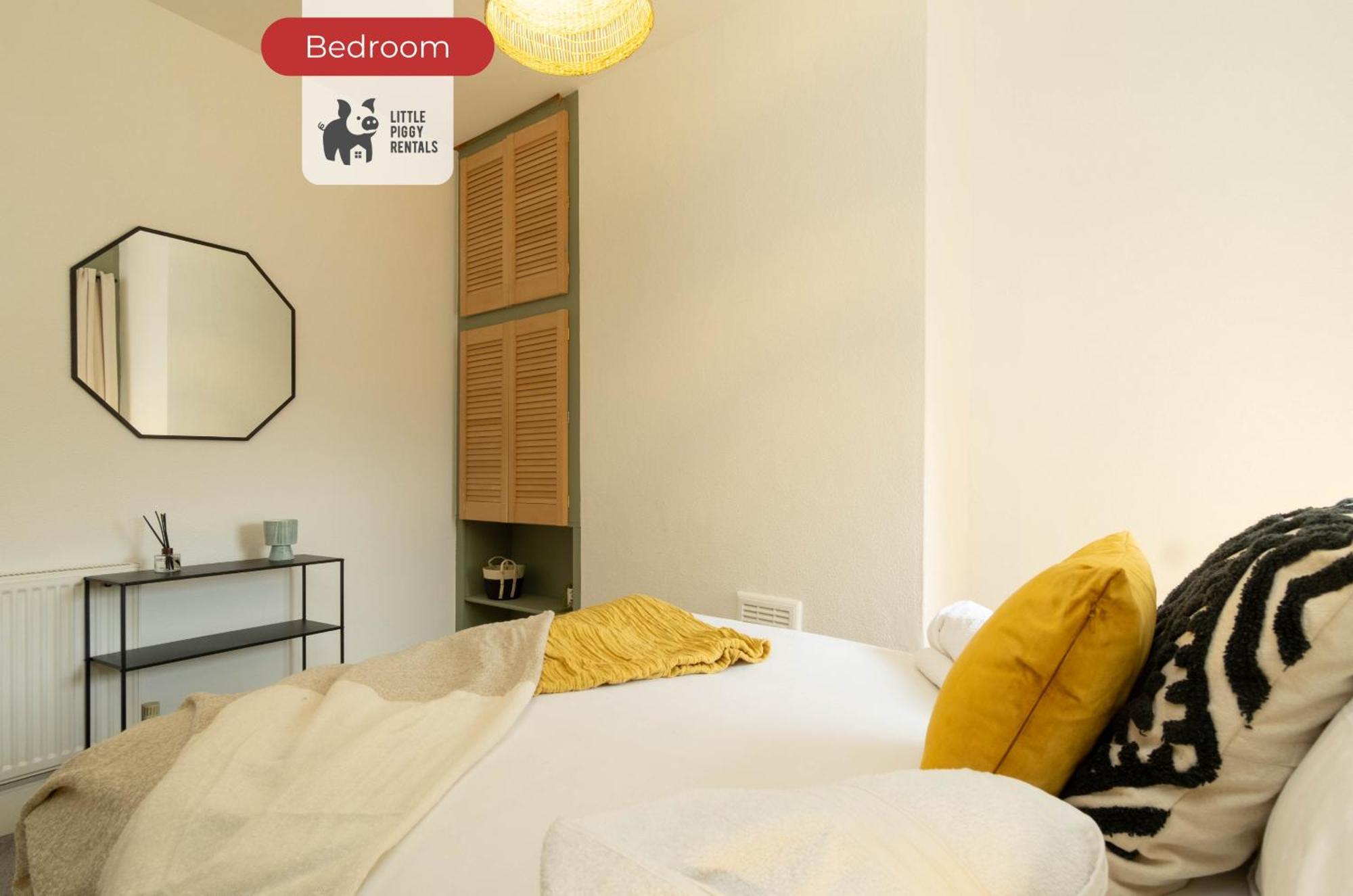 2 Bedroom Apartment By Littlepiggyrentals Short Lets & Serviced Accommodation Leicester With Wi-Fi, Free Parking & Outdoor Area 部屋 写真