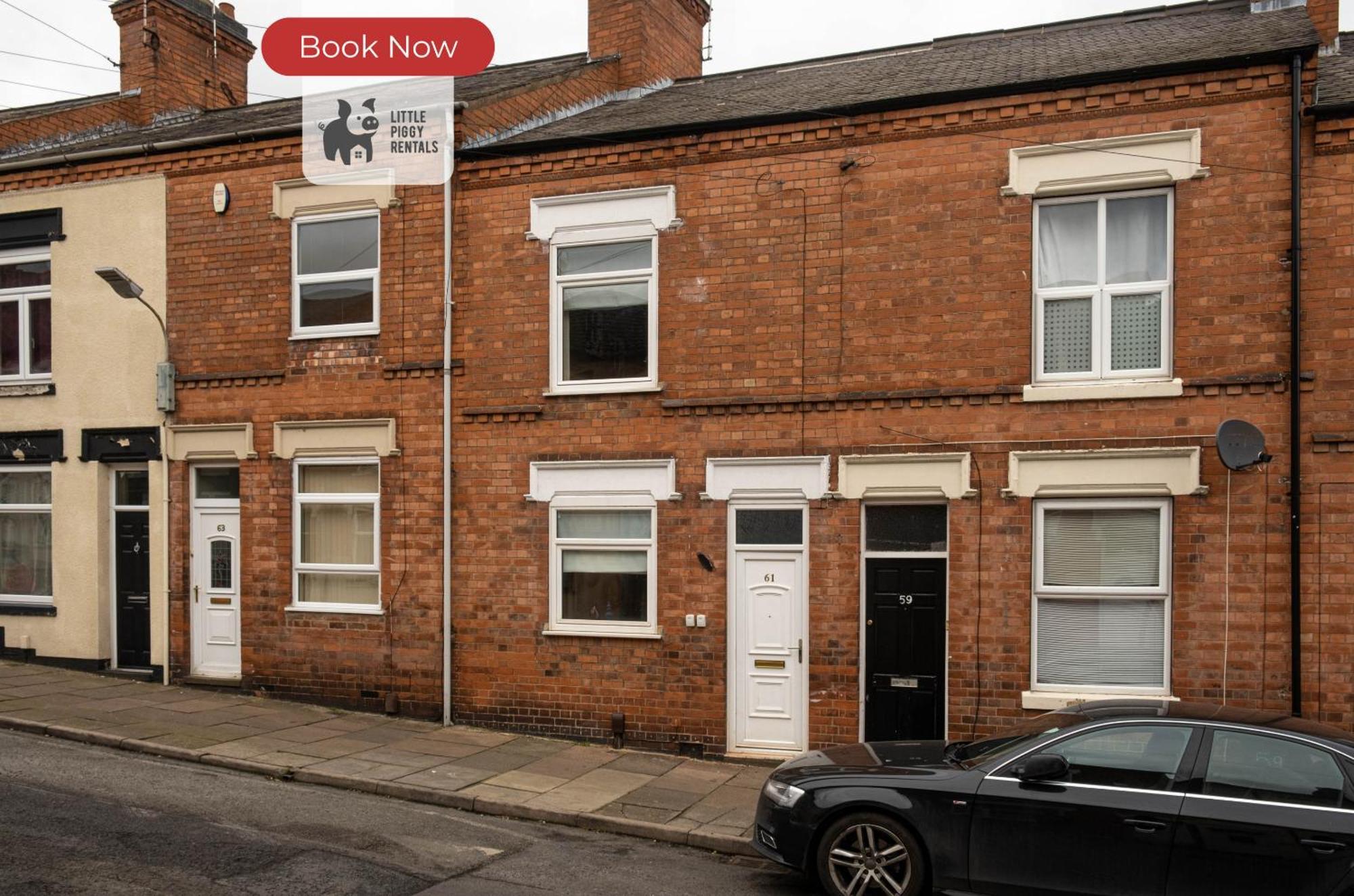 2 Bedroom Apartment By Littlepiggyrentals Short Lets & Serviced Accommodation Leicester With Wi-Fi, Free Parking & Outdoor Area 部屋 写真
